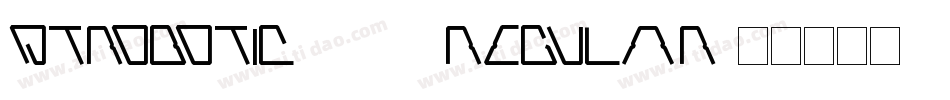 QTRobotic2000 Regular字体转换